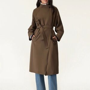 OGL Waterproof/Windproof Belted Trench Coat – Size M